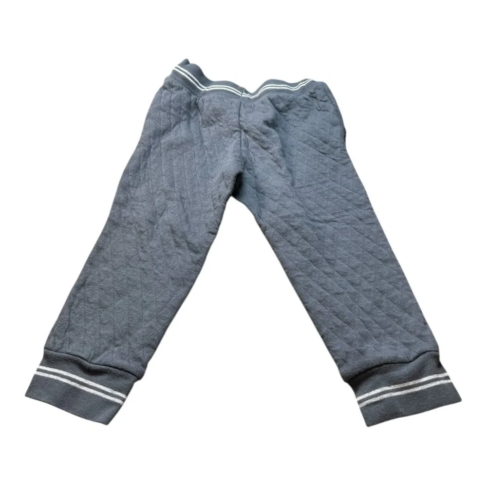OshKosh B'gosh Gray Size 3T Comfy Athletic Set Zip-up jacket, shirt & Joggers